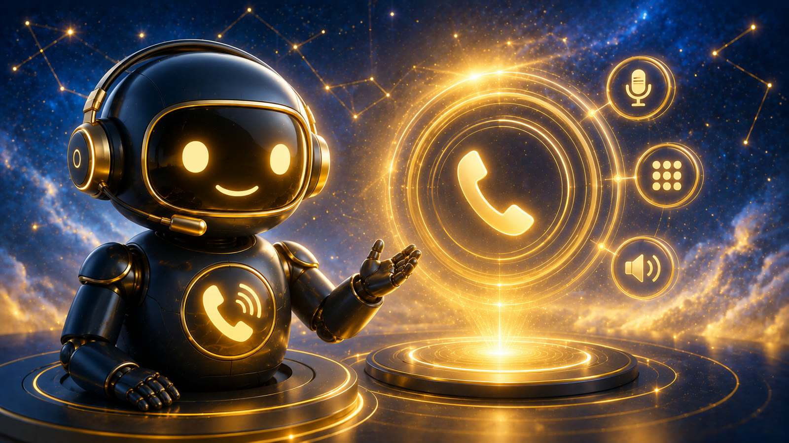 Agent vocal IA SaiphIA en appel, en français québécois
